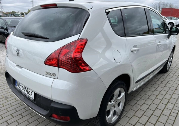 Peugeot 3008 cena 26900 przebieg: 214000, rok produkcji 2011 z Babimost małe 562